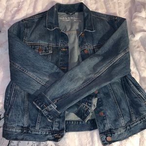 Blue Gap jean jacket.